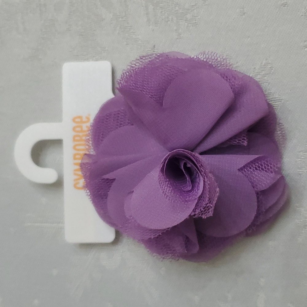 Gymboree Lot of (3) Multicolor Floral Ribbon Pony Tail Holder - Picture 5 of 6